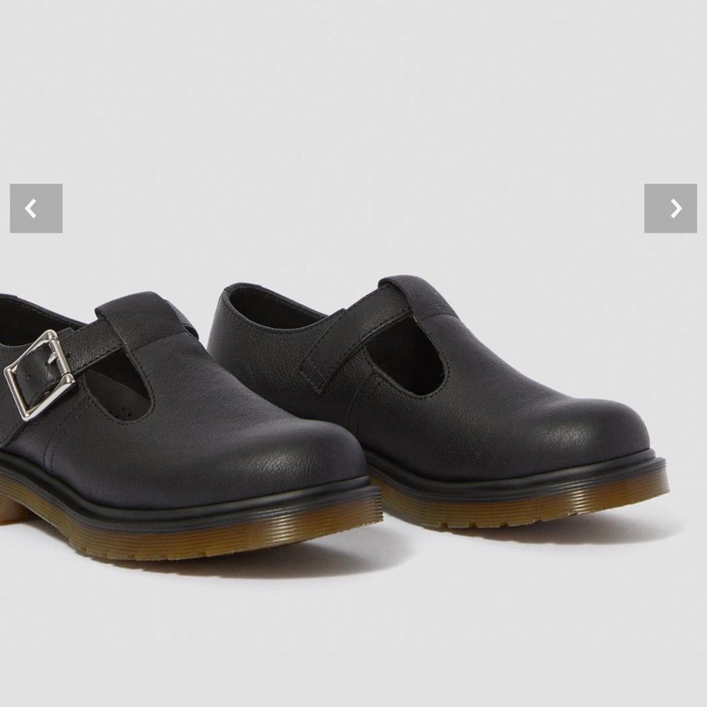 NWT Dr. Martens Doc Marten women’s size 8 Polley PW Virginia black Mary Jane